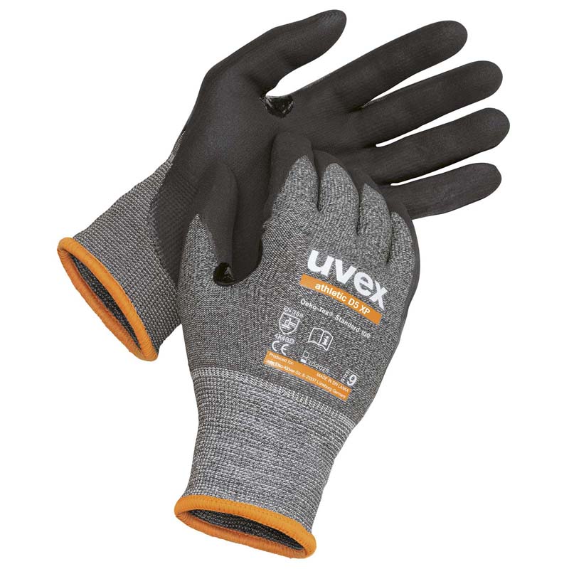 uvex Athletic D5 XP 60030 Cut Resistant Safety Gloves (Cut Level D)