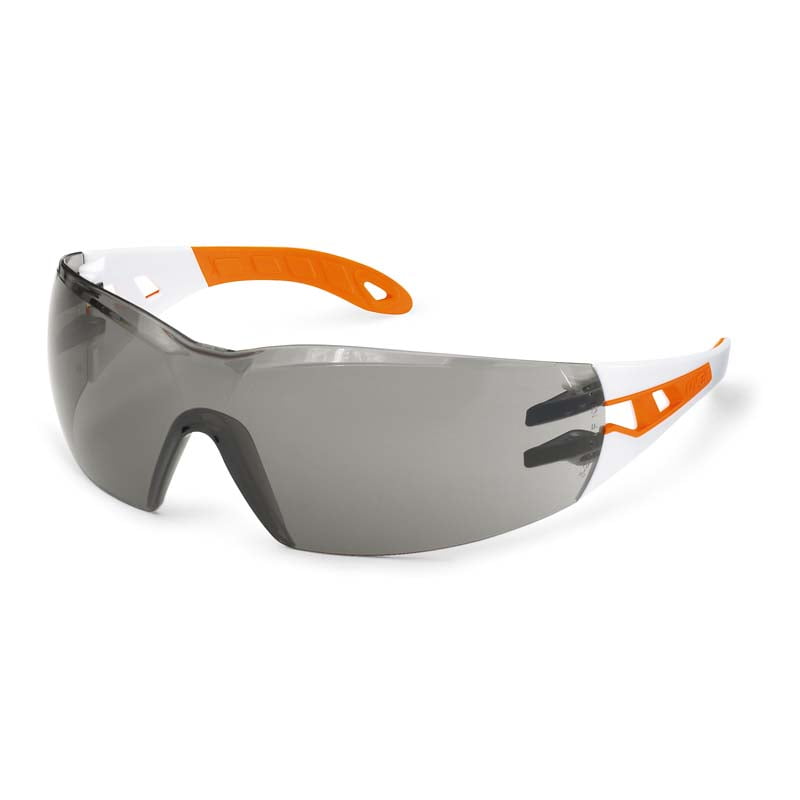 uvex Pheos Small Safety Glasses 9192-201 (Grey Lenses) (Anti-Scratch & Anti-Fog Coating)