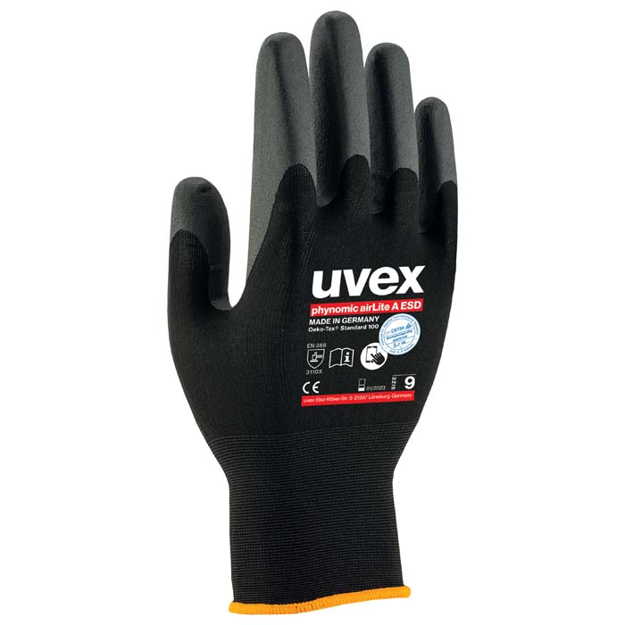uvex Phynomic airLite A ESD Safety Gloves 60038 (Min Qty 10)