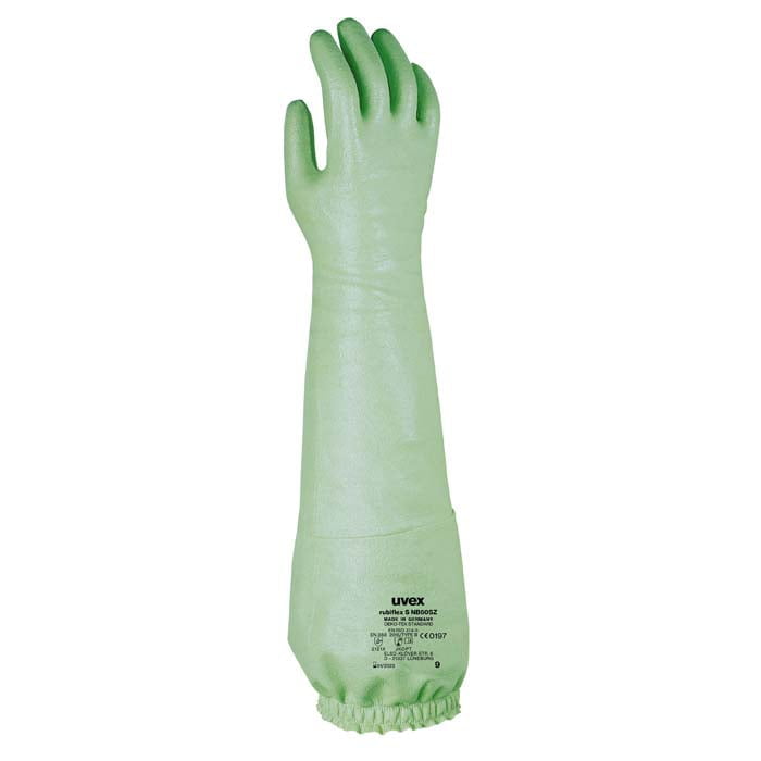 uvex Rubiflex S NB60SZ Chemical Resistant Gloves