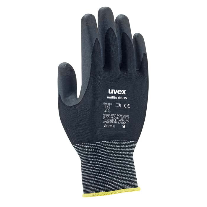 uvex Unilite UL6605 Safety Gloves (Min Qty 10)