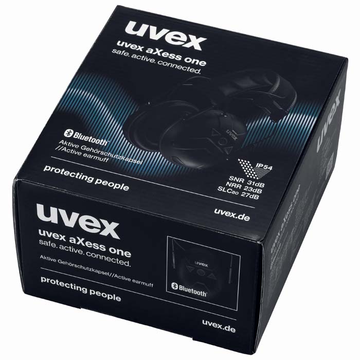 uvex aXess one Bluetooth Earmuffs 2640.001 (27 dB) (Class 5)