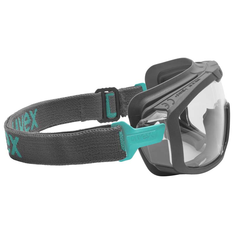 uvex i-Guard Plus Planet Sustainable Safety Goggles 9143-293 (Clear Lenses) (Anti-Scratch & Anti-Fog Coating) (Min Qty 8)