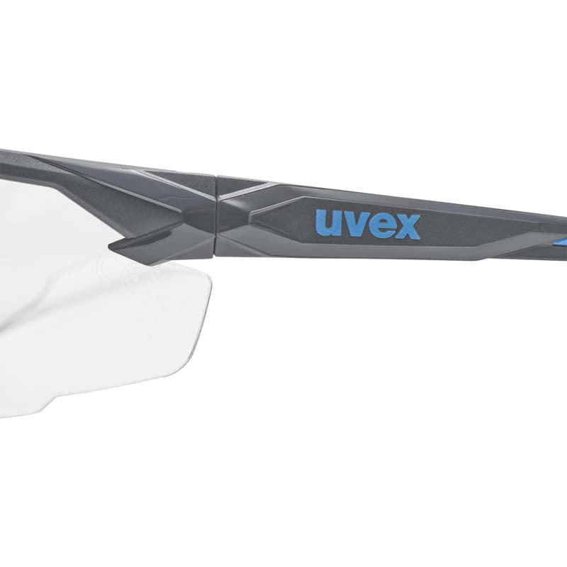 uvex suXXeed Safety Glasses with Foam Guard 9181-267G (Positive Seal) (Clear Lenses) (Anti-Scratch & Anti-Fog Coating) (Min Qty 10)