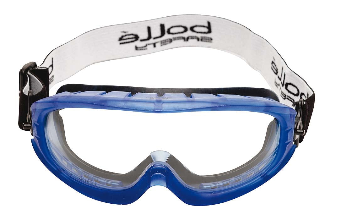 Bolle Atom Safety Goggles 1652801 (Indirect Vents Top & Bottom) (Clear Lens)