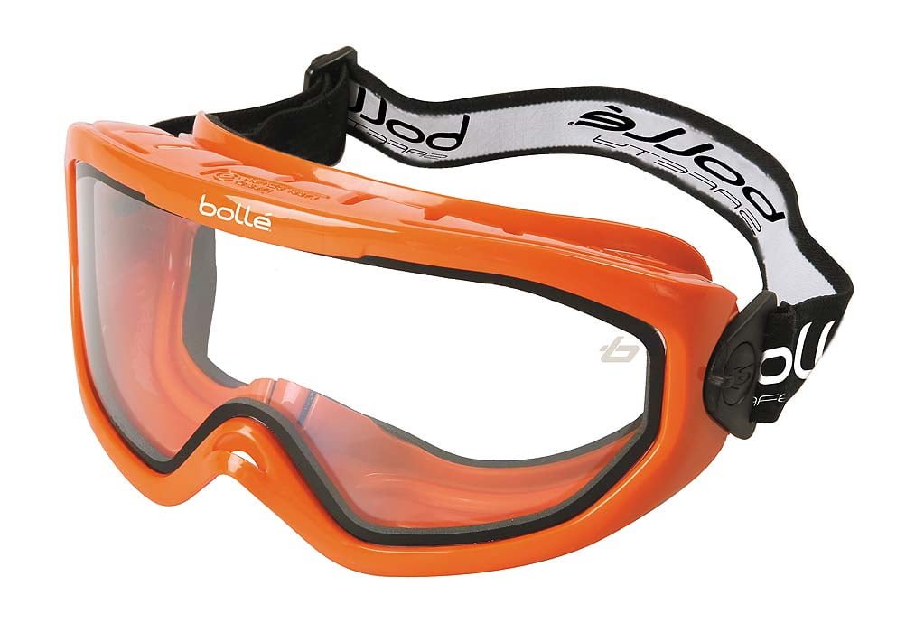 Bolle Blast Duo Safety Goggles 1669211 (Fully Sealed) (Clear Lens) (Min Qty 5)