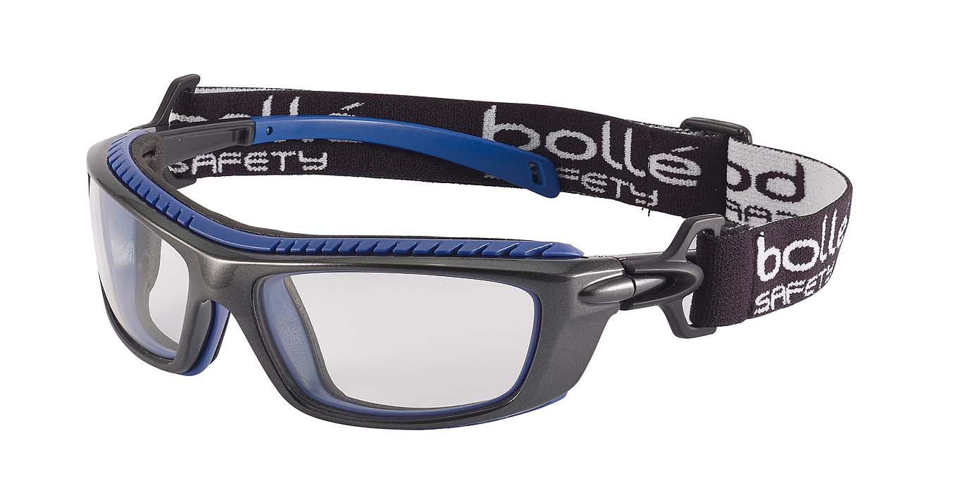 Bundle Bolle Baxter RX BAXN (Positive Seal) (Prescription Safety Glasses Frame &amp; Lenses Package)