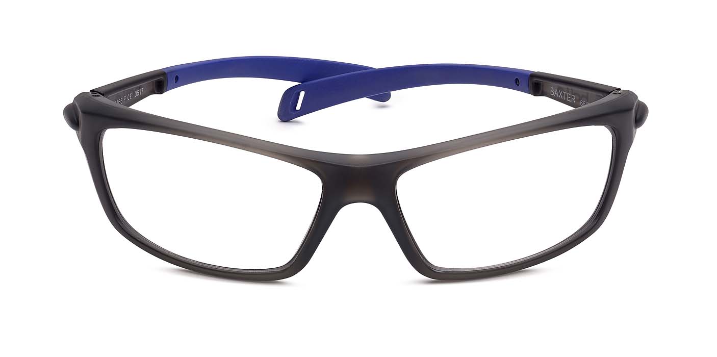 Bolle Baxter RX BAXN (Positive Seal) (Prescription Safety Glasses Frame &amp; Lenses Package)