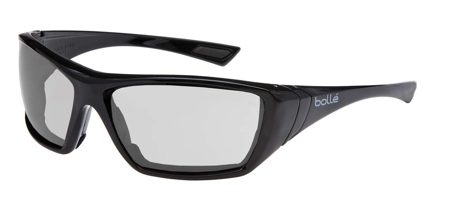 Bolle Hustler Seal Safety Glasses with Foam Gasket 1662601 (Positive Seal) (Clear Lenses) (Min Qty 10)
