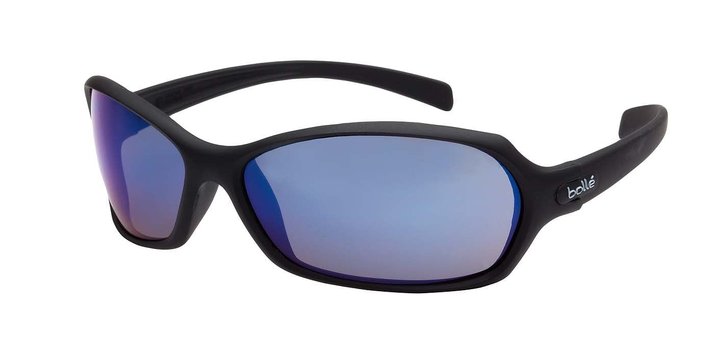 Bolle Hurricane Safety Sunglasses 1662204 (Cobalt Blue Flash Mirror Lenses) (Min Qty 10)