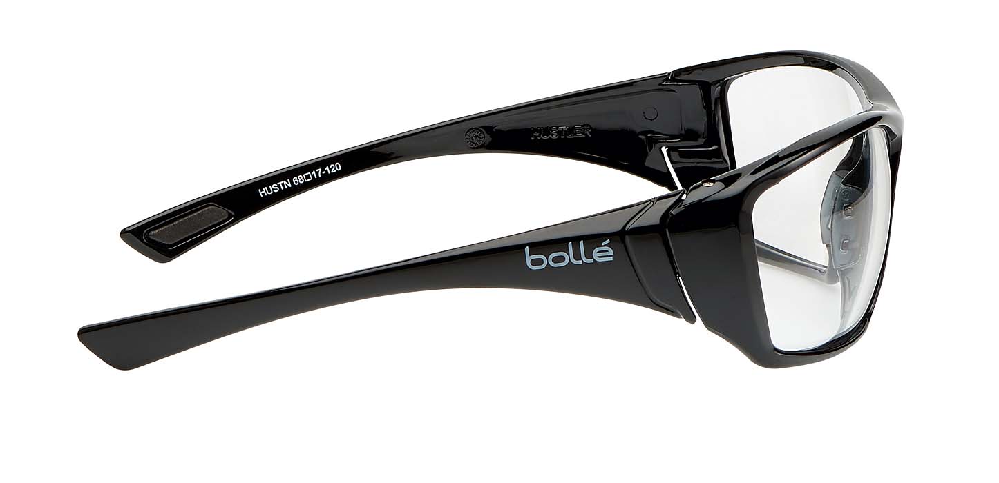 Bolle Hustler RX HUSTMX10A (Prescription Safety Glasses Frame & Lenses Package)