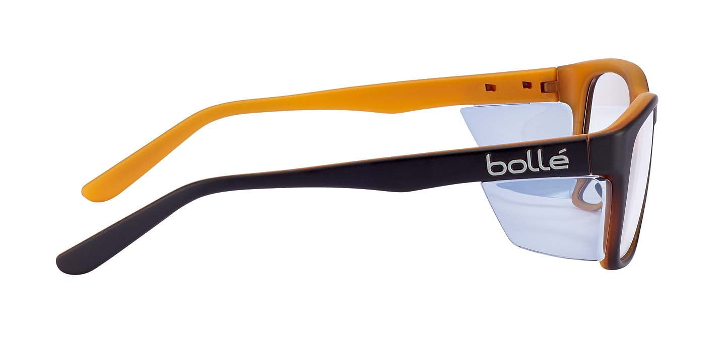 Bolle Kick Black-Orange (Prescription Safety Glasses Frame &amp; Lenses Package)
