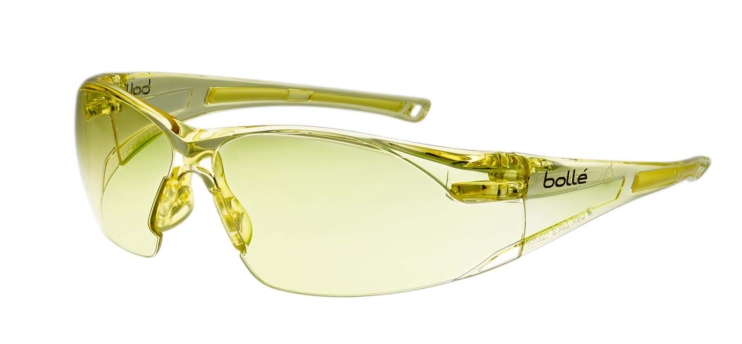 Bolle Rush Safety Glasses RUSHPSJ (Amber Lenses)