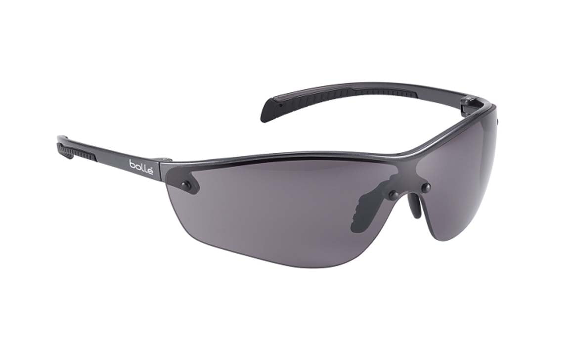 Bolle Silium Plus Safety Glasses 1676102 (Smoke Lenses) (Min Qty 10)