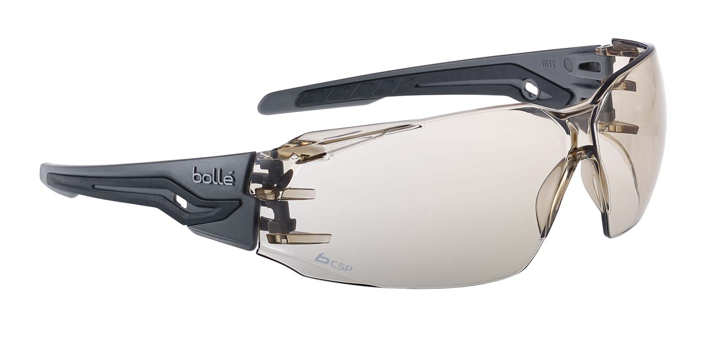 Bolle Silex Plus Safety Glasses SILEXPCSP (Copper CSP Lenses)