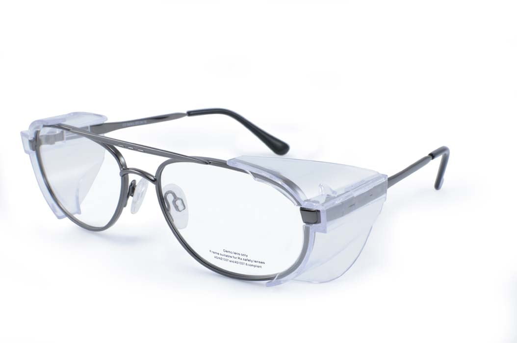 Bundle Cummings Optical 200 (54-16) (Prescription Safety Glasses Frame &amp; Lenses Package)