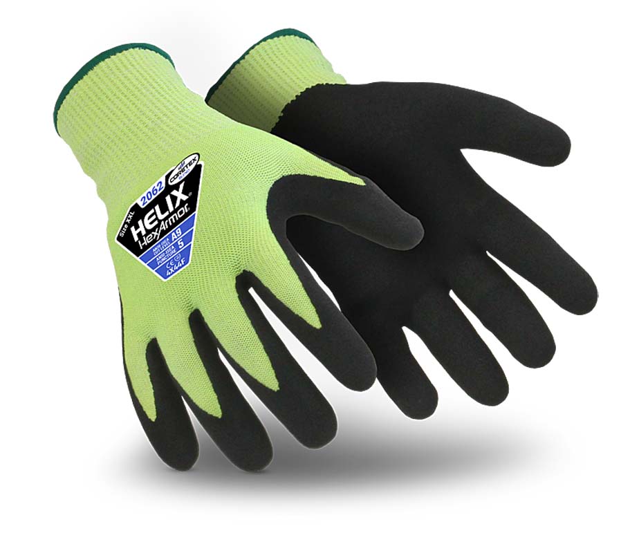 HexArmor Helix Coretex Safety Gloves 2062 (Cut Level F) (Min Qty 10)