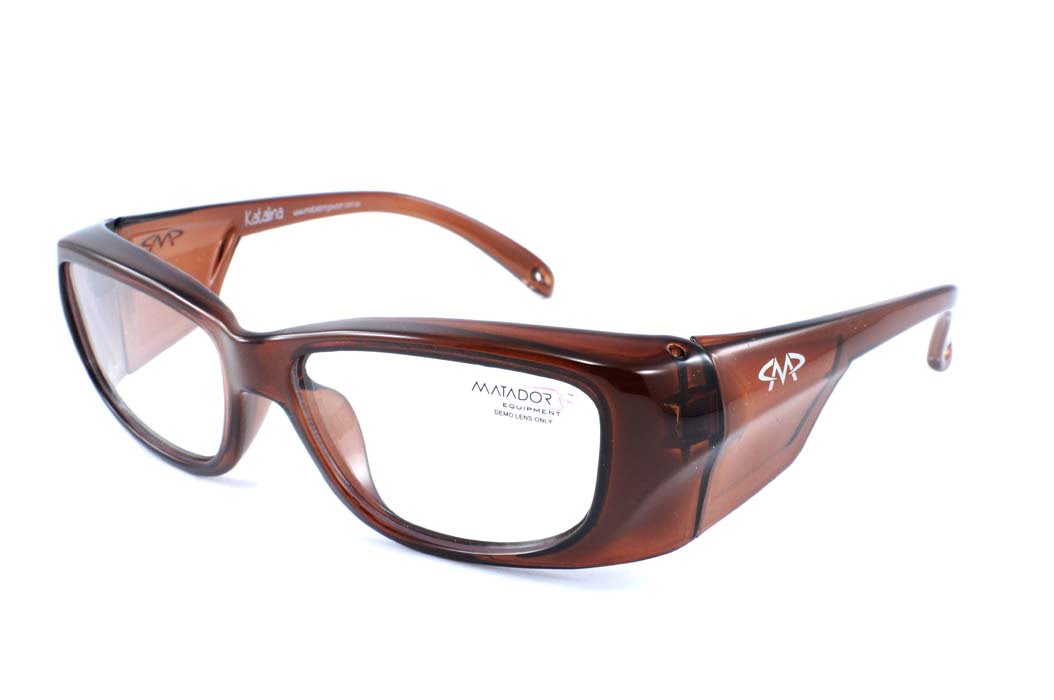 Matador Katalina Brown (Prescription Safety Glasses Frame &amp; Lenses Package)