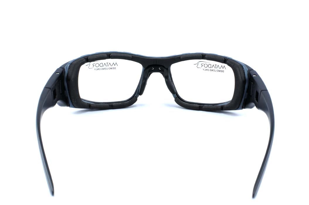 Matador Mojo Matt Black (Positive Seal) (Prescription Safety Glasses Frame &amp; Lenses Package)