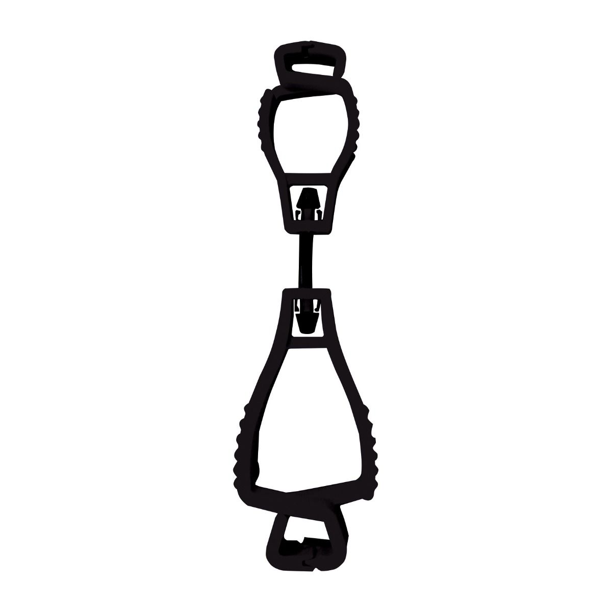 On Site Safety Interlock Glove Clip ILB (Black)