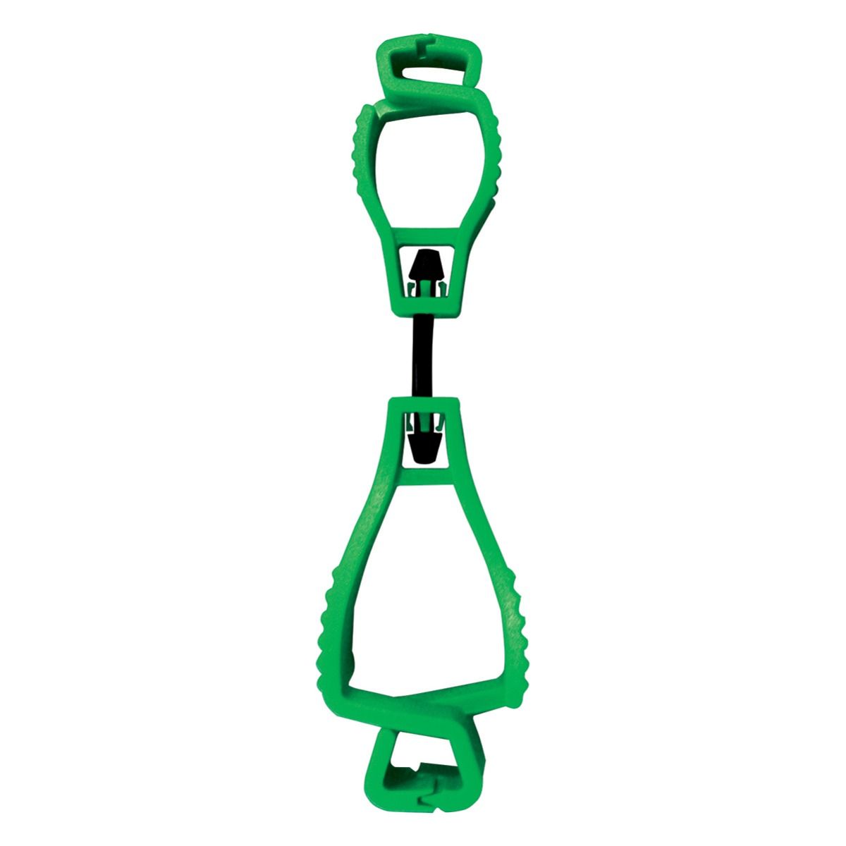 On Site Safety Interlock Glove Clip ILNGR (Neon Green)