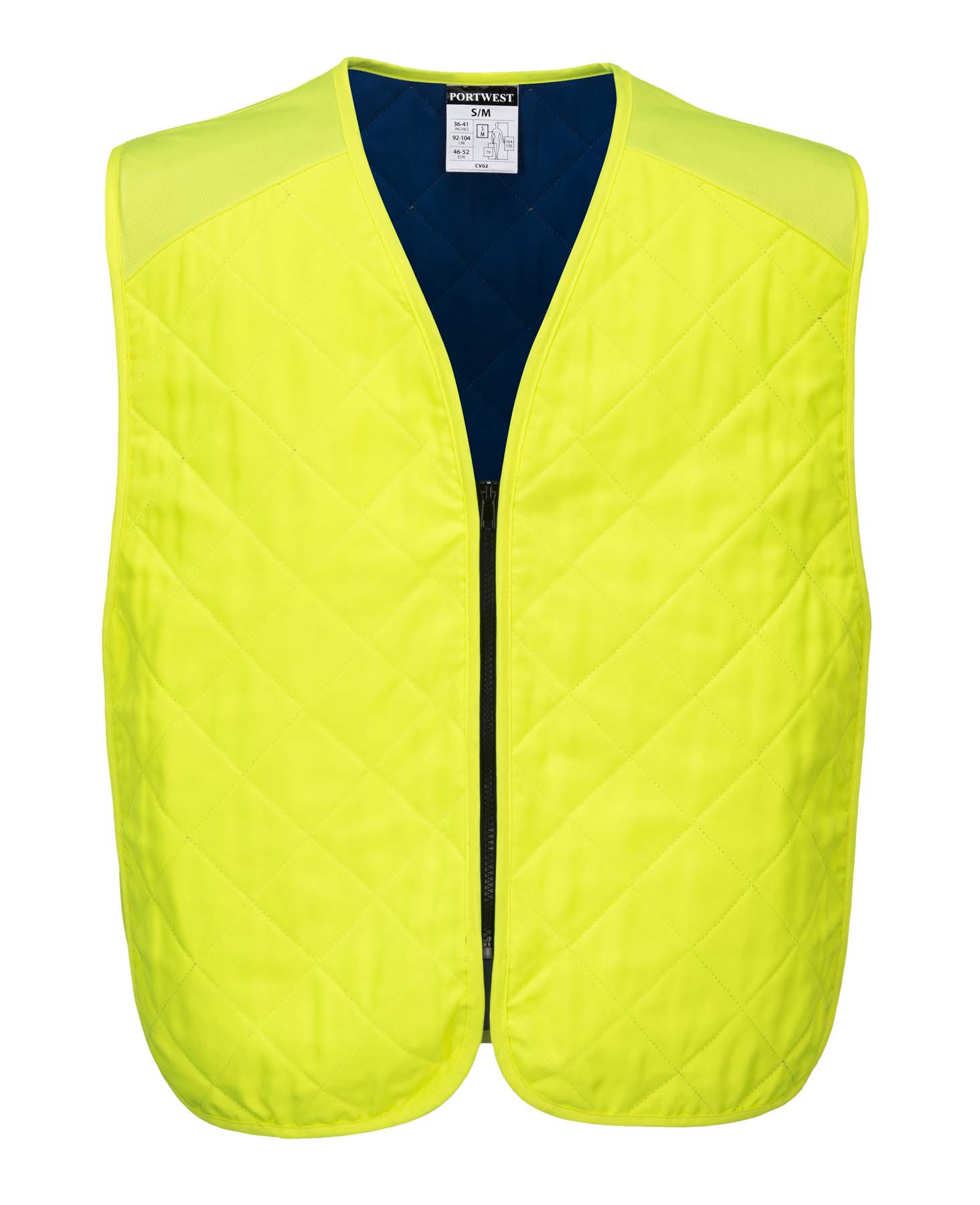 Portwest Unisex Hi Vis Cooling Vest CV09 (Yellow)