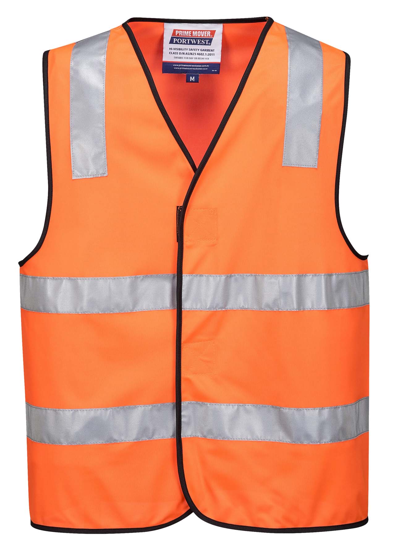 Portwest Unisex Premium Reflective Taped Hi Vis Vest MV102 (Orange)