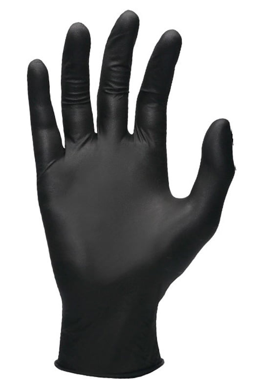SW Safety PowerForm Ecotek Biodegradable Black Nitrile Gloves N71688 (Powder Free) - Box of 100