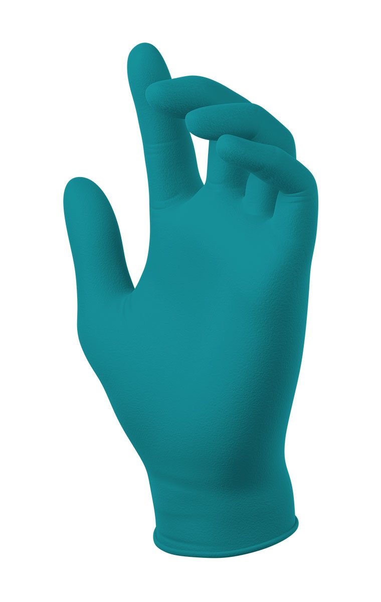 SW Safety PowerForm Ecotek Biodegradable Teal Nitrile Gloves N20036 (Powder Free) - Box of 100