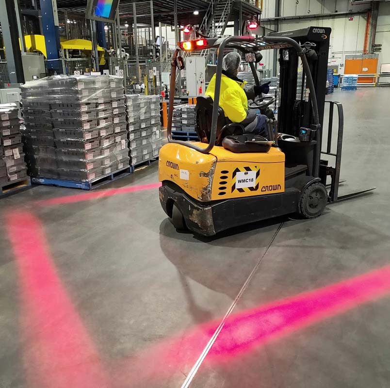 Safety Halo - LED Safety Halo 3 Light Pack SHRL-30PPK (Forklifts & Small Vehicles)