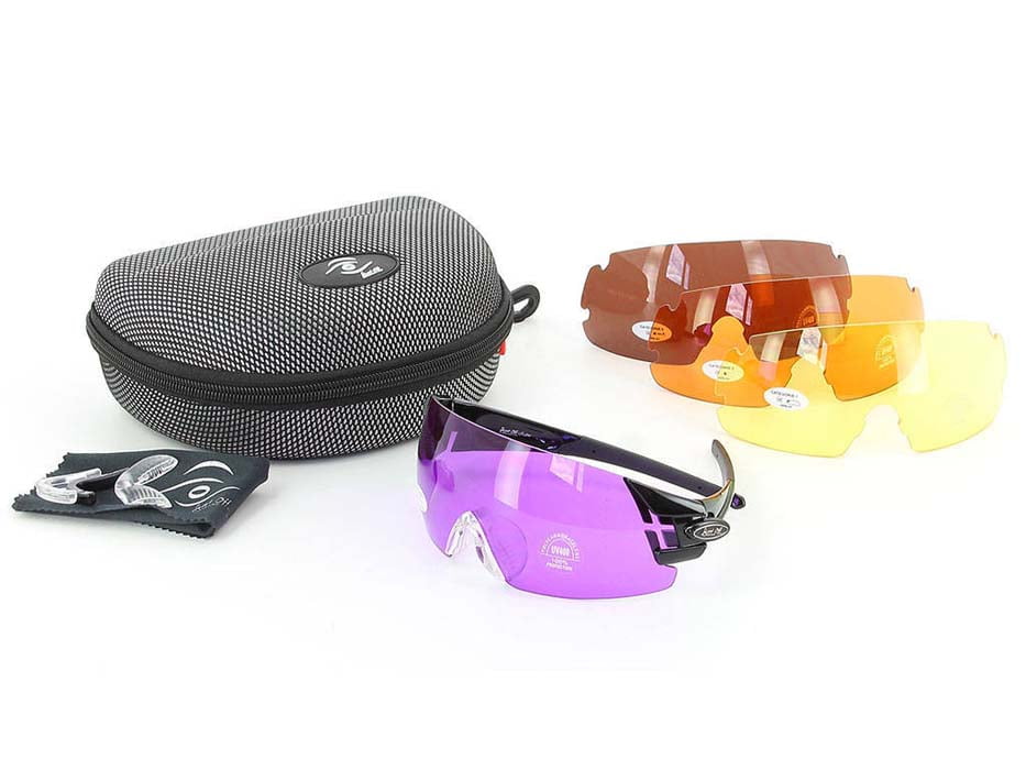 Shoot Off - Master Glasses - Single Arm - 4 Lens Prescription Shooting Glasses Kit