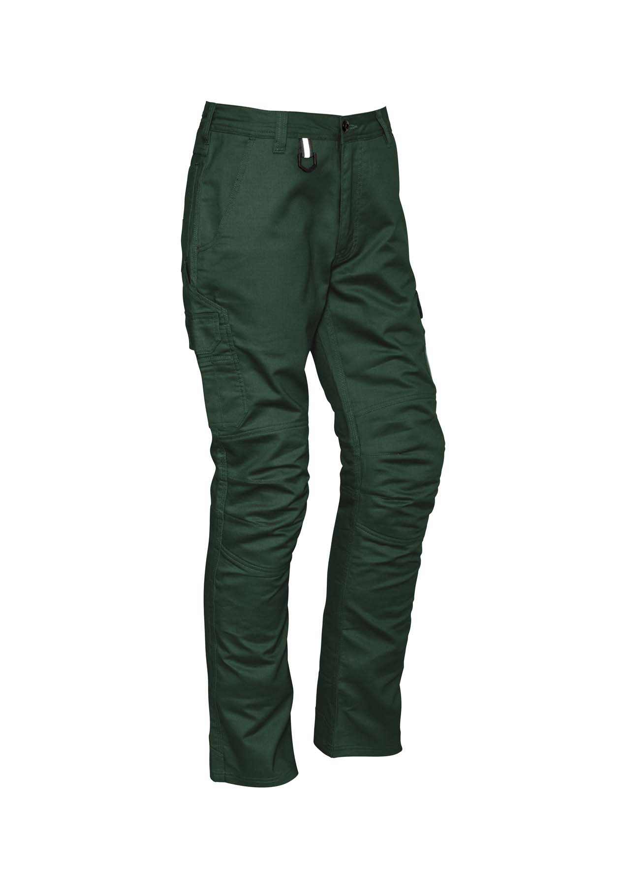Syzmik Men's Rugged Cooling Cargo Work Pants ZP504 (240 gsm Cotton Ripstop) (Green)