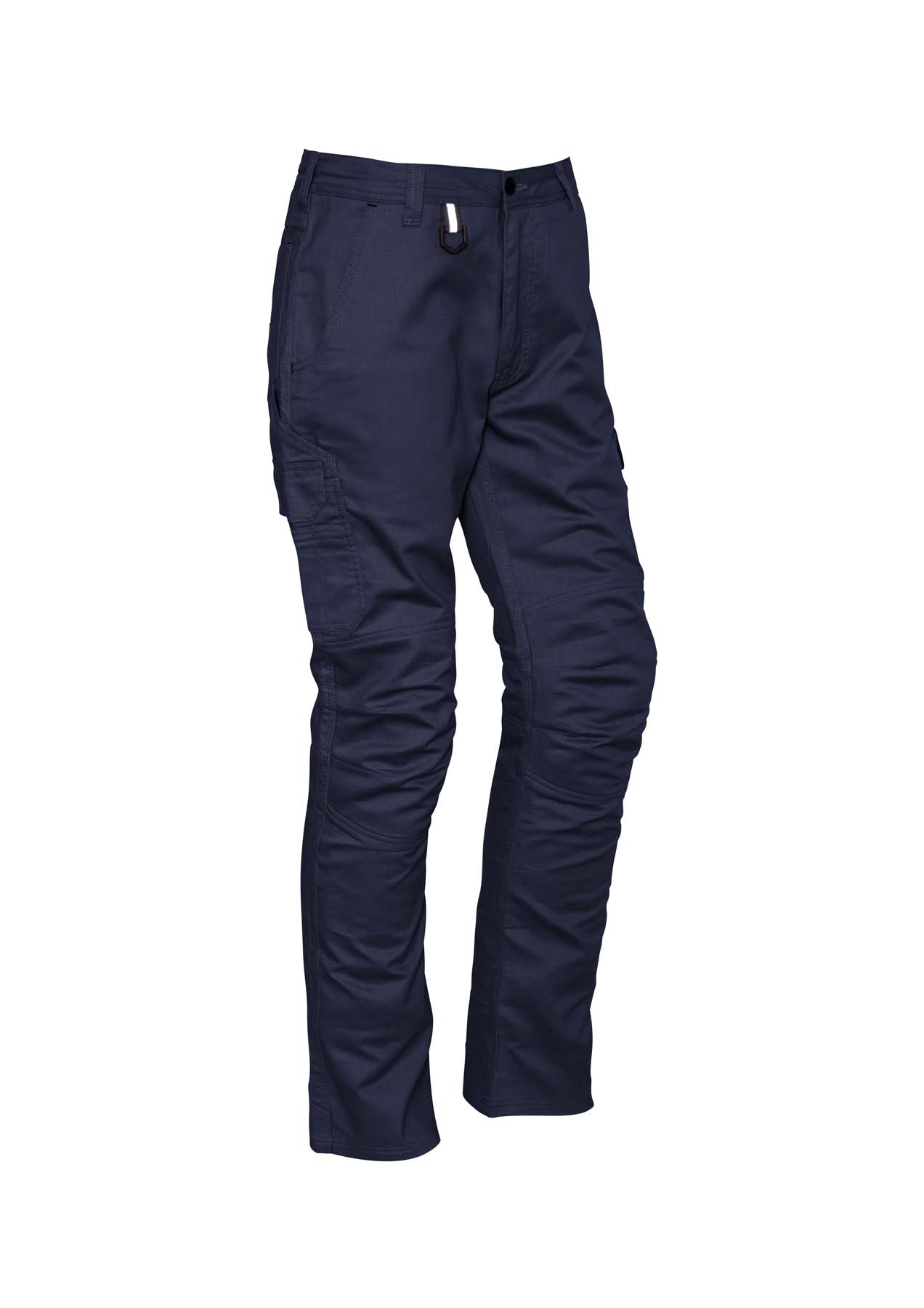 Syzmik Men's Rugged Cooling Cargo Work Pants ZP504 (240 gsm Cotton Ripstop) (Navy)