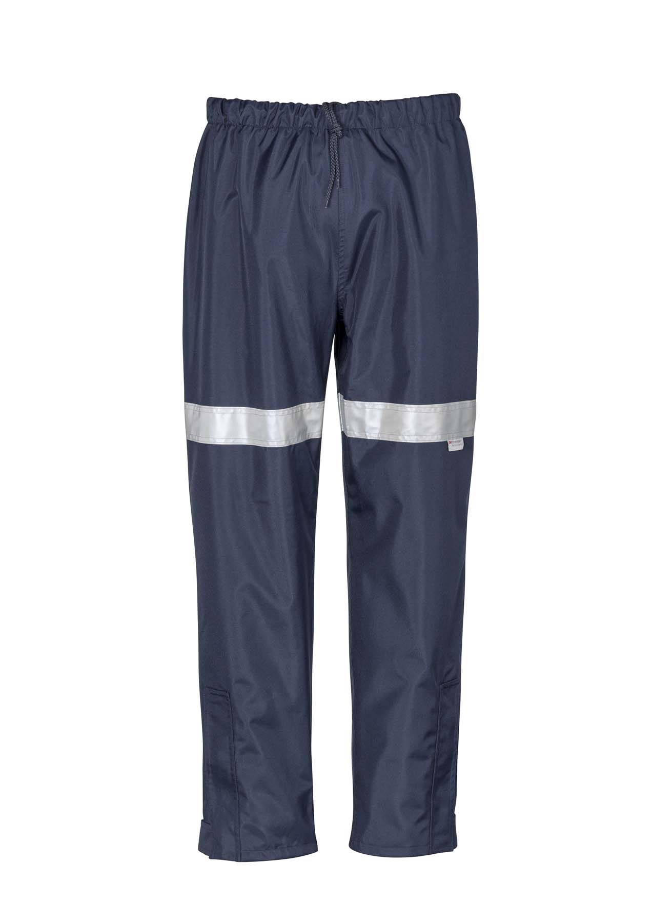 Syzmik Men's Storm Reflective Taped Hi Vis Waterproof Pants ZJ352 (Navy)