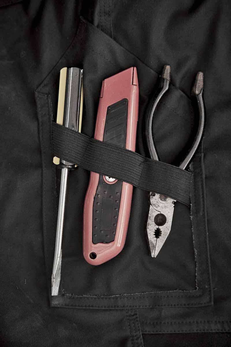 Syzmik Streetworx Men's Tough Work Pants ZP550 (265 gsm Cotton / Polyester) (Khaki)