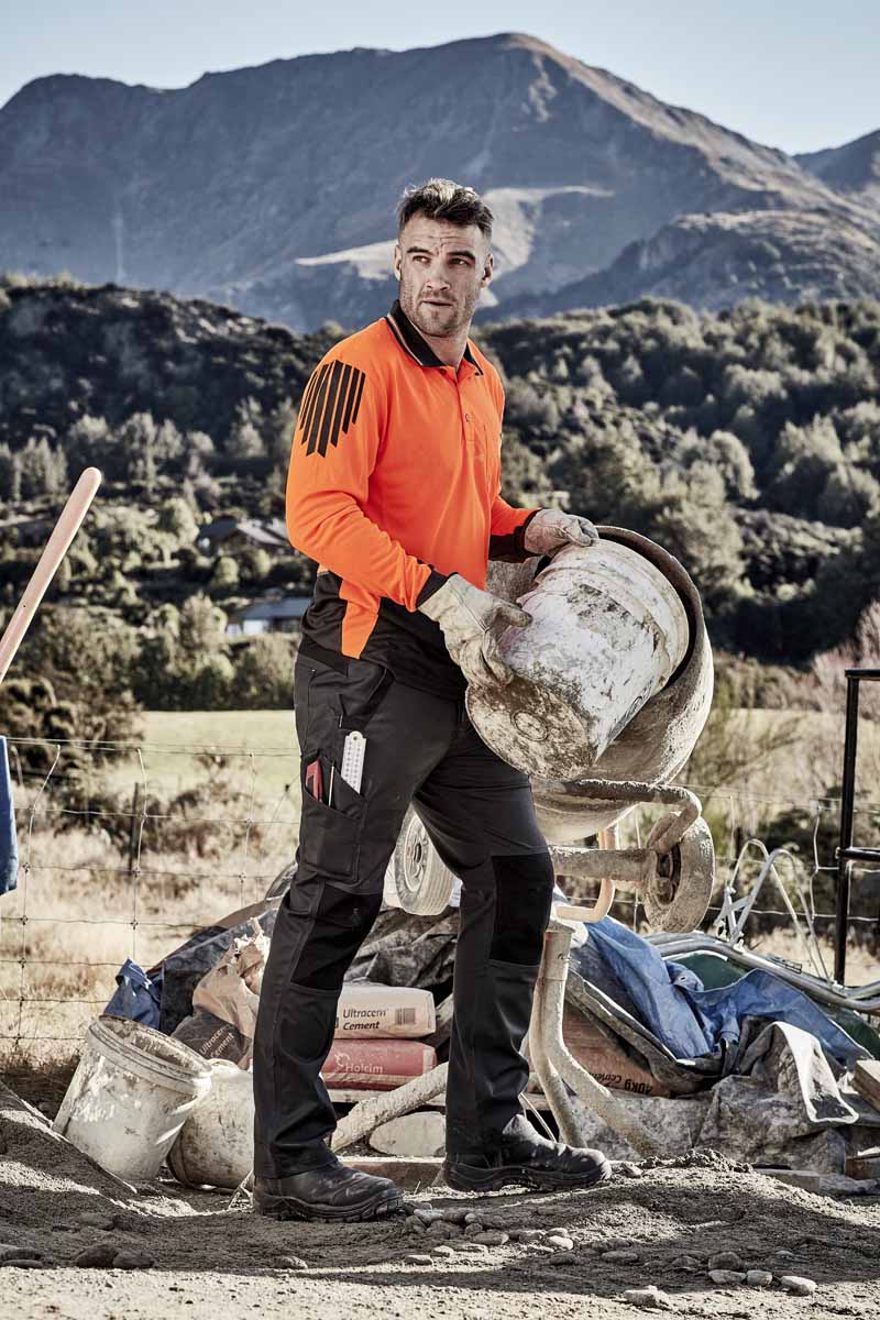 Syzmik Streetworx Men's Tough Work Pants ZP550 (265 gsm Cotton / Polyester) (Navy)