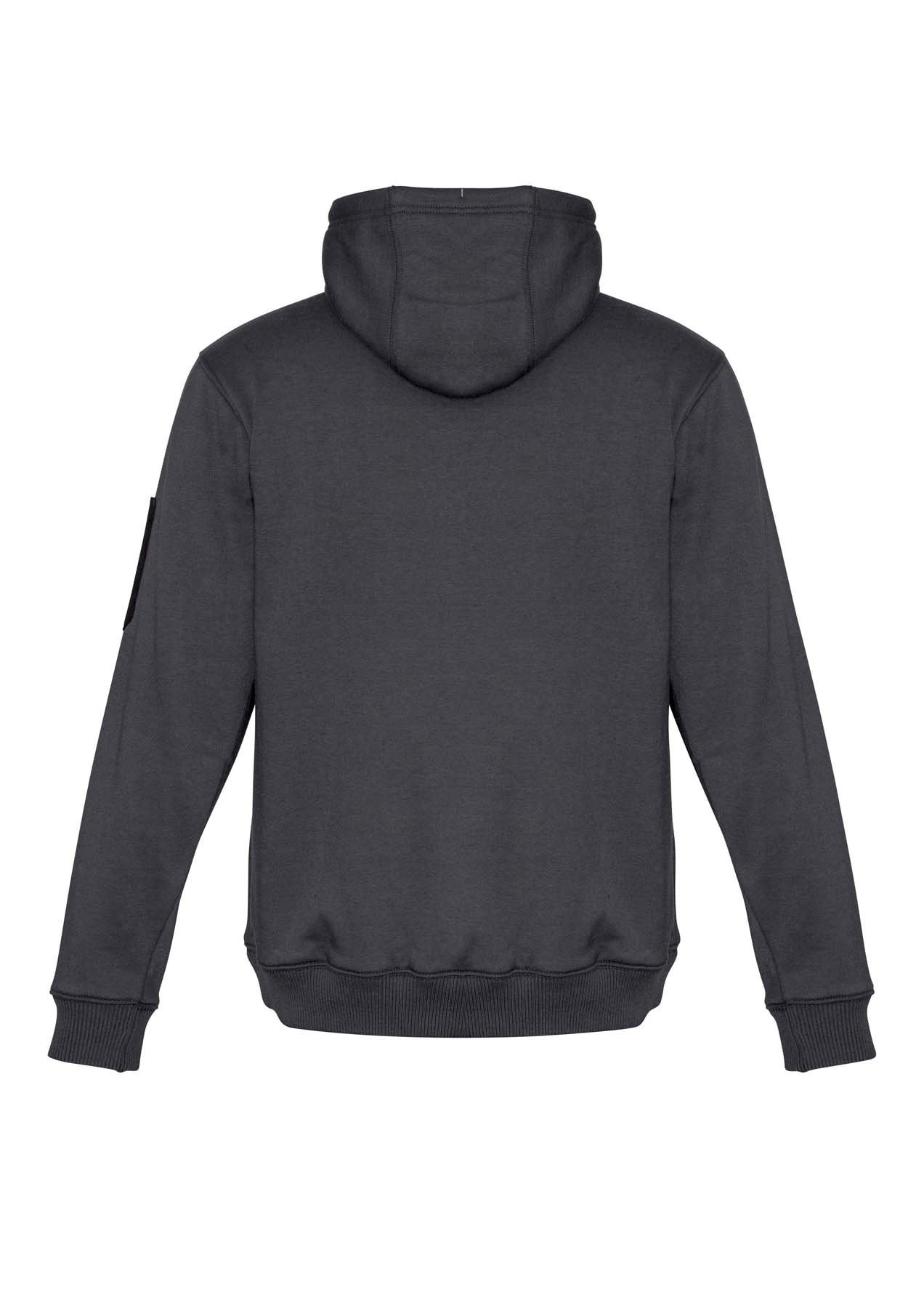 Syzmik Unisex Multi Pocket Work Hoodie ZT467 (320 gsm Cotton / Polyester) (Charcoal/Black)