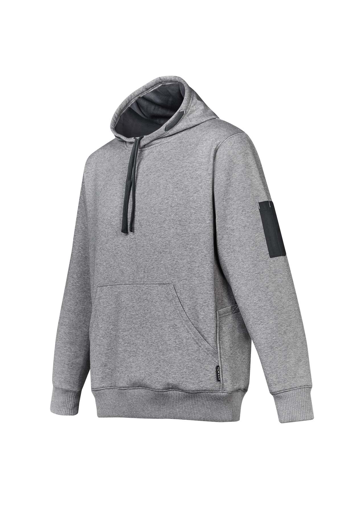 Syzmik Unisex Multi Pocket Work Hoodie ZT467 (320 gsm Cotton / Polyester) (Grey Marle)
