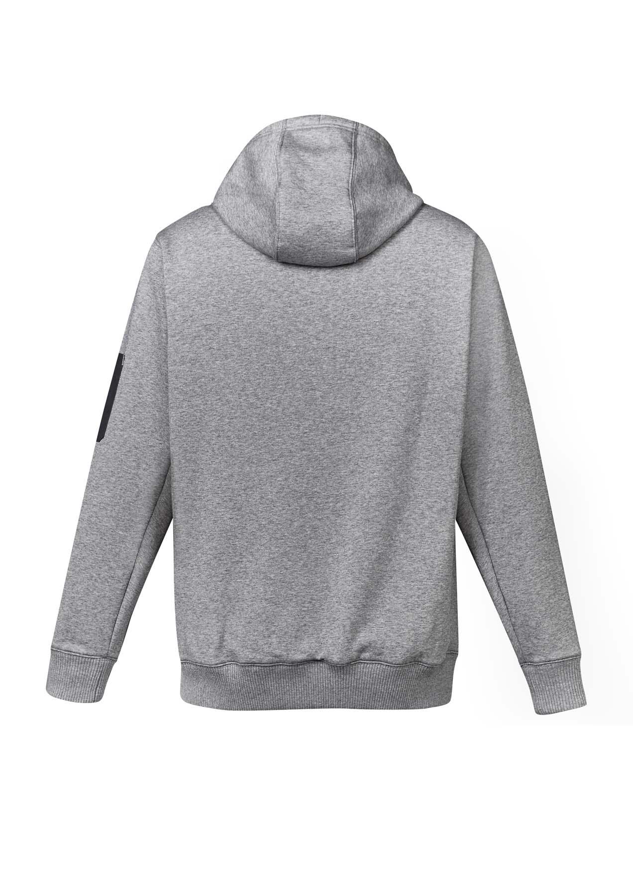 Syzmik Unisex Multi Pocket Work Hoodie ZT467 (320 gsm Cotton / Polyester) (Grey Marle)