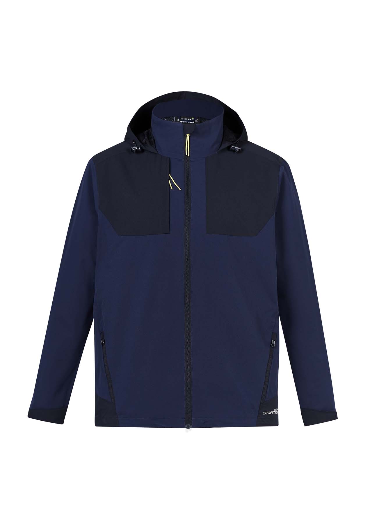 Syzmik Unisex Streetworx Stretch Waterproof Work Jacket ZJ310 (Navy/Dark Navy)