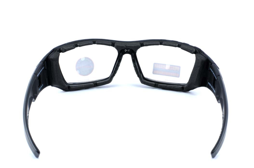 Ugly Fish Cannon Matt Black (Positive Seal) (Prescription Safety Glasses Frame &amp; Lenses Package)