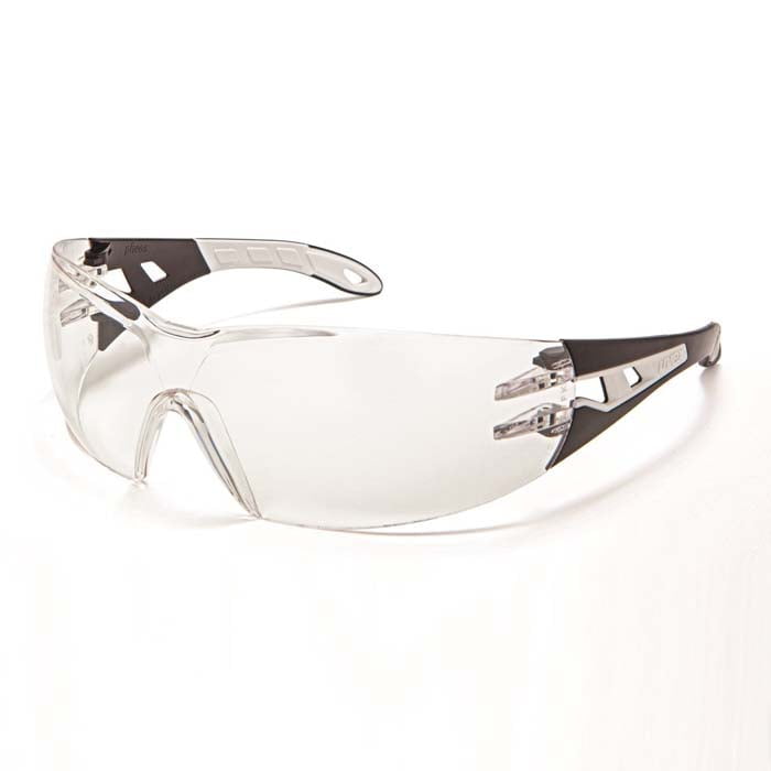 uvex Pheos Safety Glasses 9192-061 (Clear Lenses) (Two Sided Anti-Scratch Coating) (Min Qty 10)
