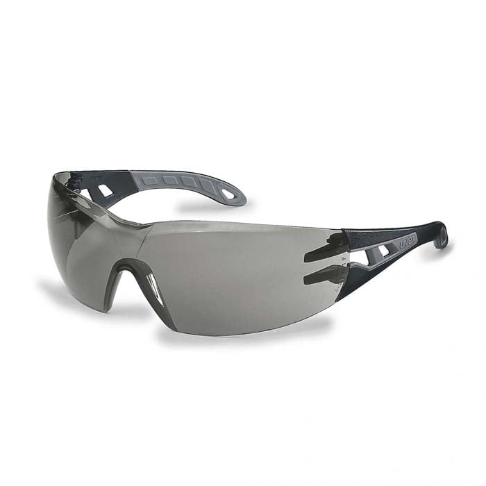uvex Pheos Safety Glasses 9192-300 (Grey Lenses) (Anti-Scratch & Anti-Fog Coating) (Min Qty 10)