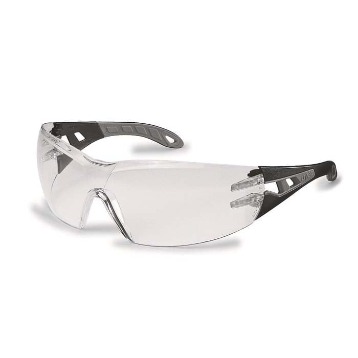 uvex Pheos Safety Glasses 9192-302 (Clear Lenses) (Anti-Scratch & Anti-Fog Coating) (Min Qty 10)