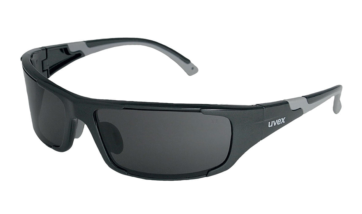 uvex Turbo Safety Sunglasses 9101-070 (Grey Lenses)