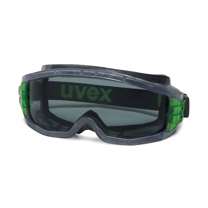uvex Ultravision Safety Goggles 9301-628 (Grey Lens) (Two Sided Anti-Fog Coating) (Vented)