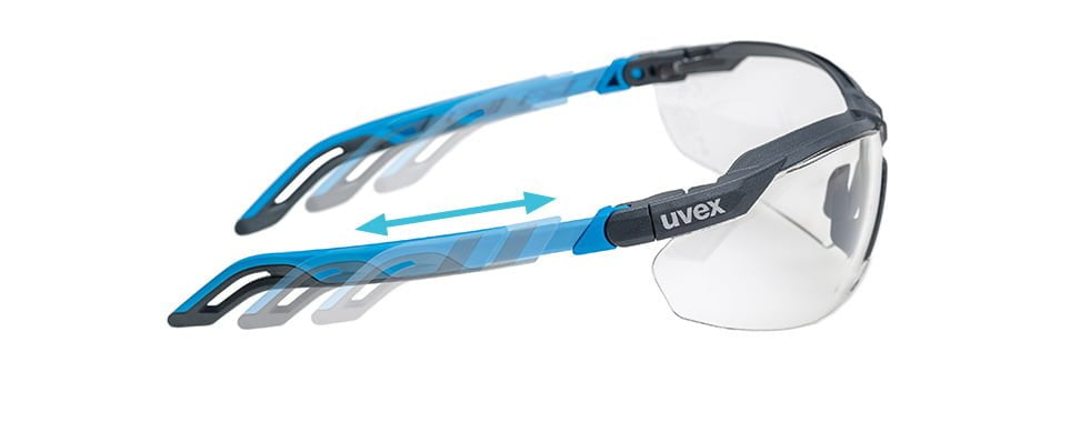uvex i-5 Safety Glasses 9183-902 (Clear Lenses)