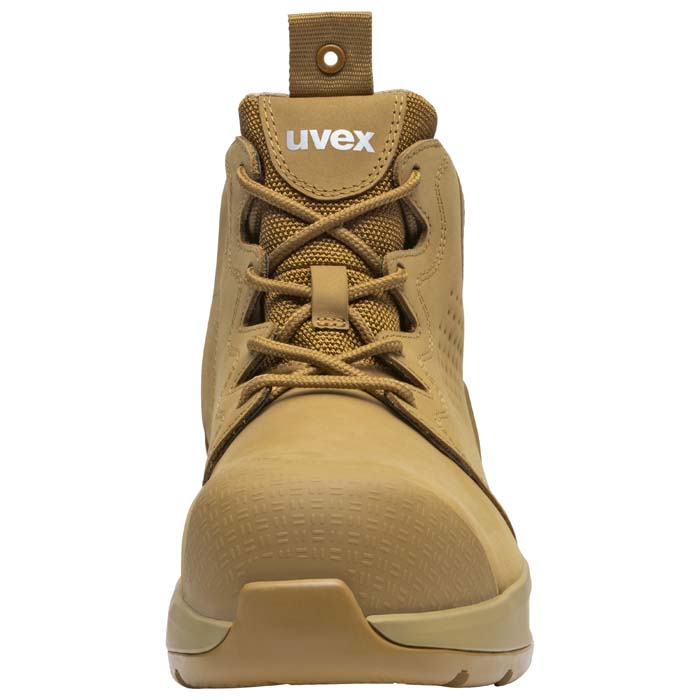 uvex 2 x-flow Side Zip Work Boots 65468 65460 (Tan)
