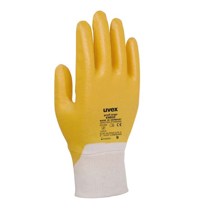 uvex Profi Ergo ENB20 Safety Gloves (Min Qty 10)