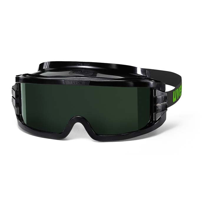 uvex Ultravision Blacknight Welding Goggles 9301-045 (Shade 5) (Anti-Scratch & Anti-Fog Coating) (Min Qty 4)